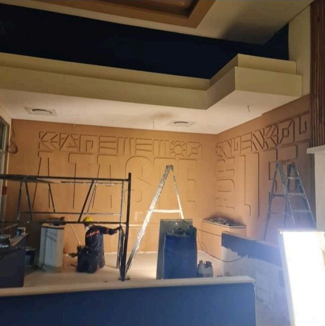 Feature wall finishes